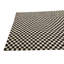Tapis de couloir noir et blanc Orta