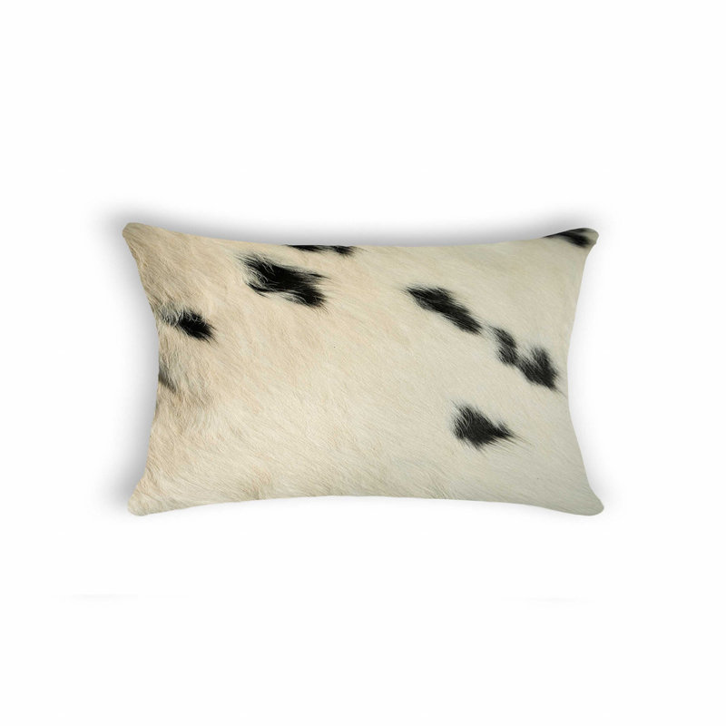 Animal Print Cowhide Throw Pillow