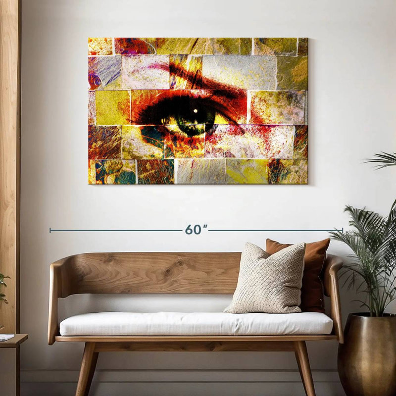Shuttleworth Abstract Gaze, 30" H x 45" W