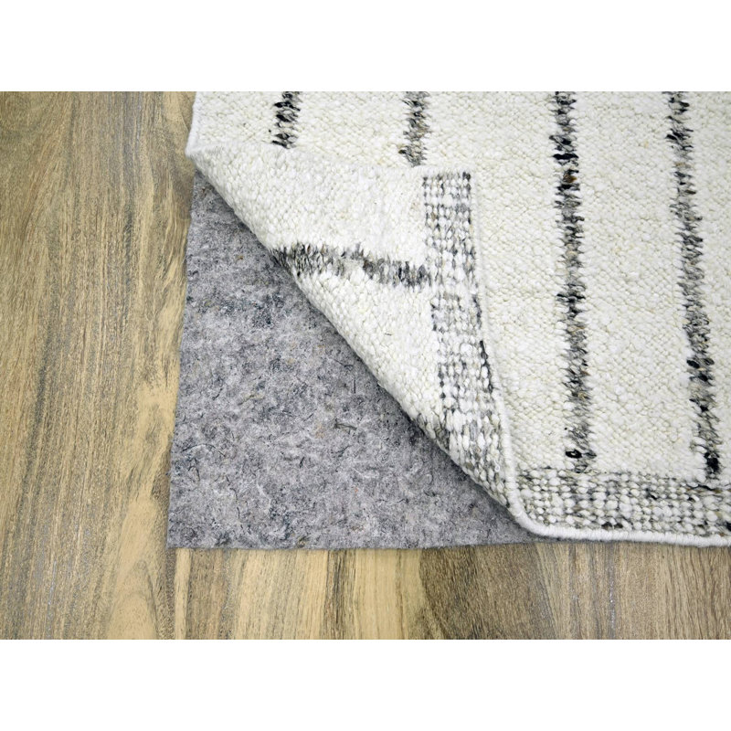 Tapis oriental rectangulaire en laine noué à la main 8 pi 2 po x 10 pi 2 po - MOA10276217