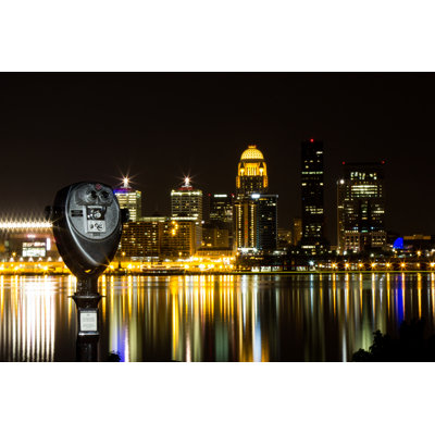 Louisville, Ky Skyline - Photographie sur toile tendue