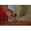 Tapis rayé en laine Gabbeh 3x5