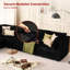 Canapé modulaire avec repose-pieds Seren de 127,5 po avec repose-pieds Seren-1374593224