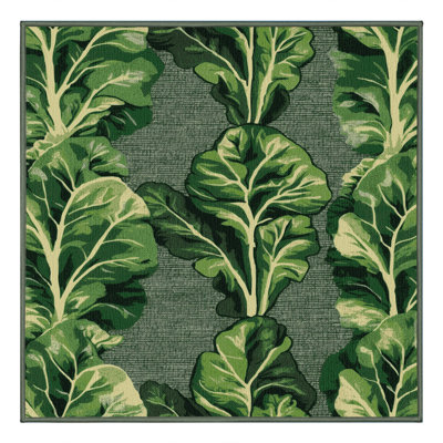  Tapis lavable légumes verts Collard