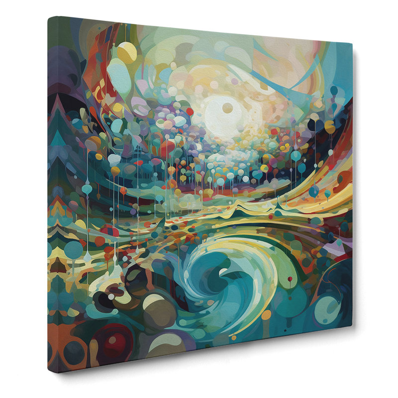 Modern Wall Art - Wrapped Canvas - Framed Print