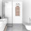 Porte-serviettes mural, porte-serviettes mural de 30 pouces avec tablette en métal-94586139