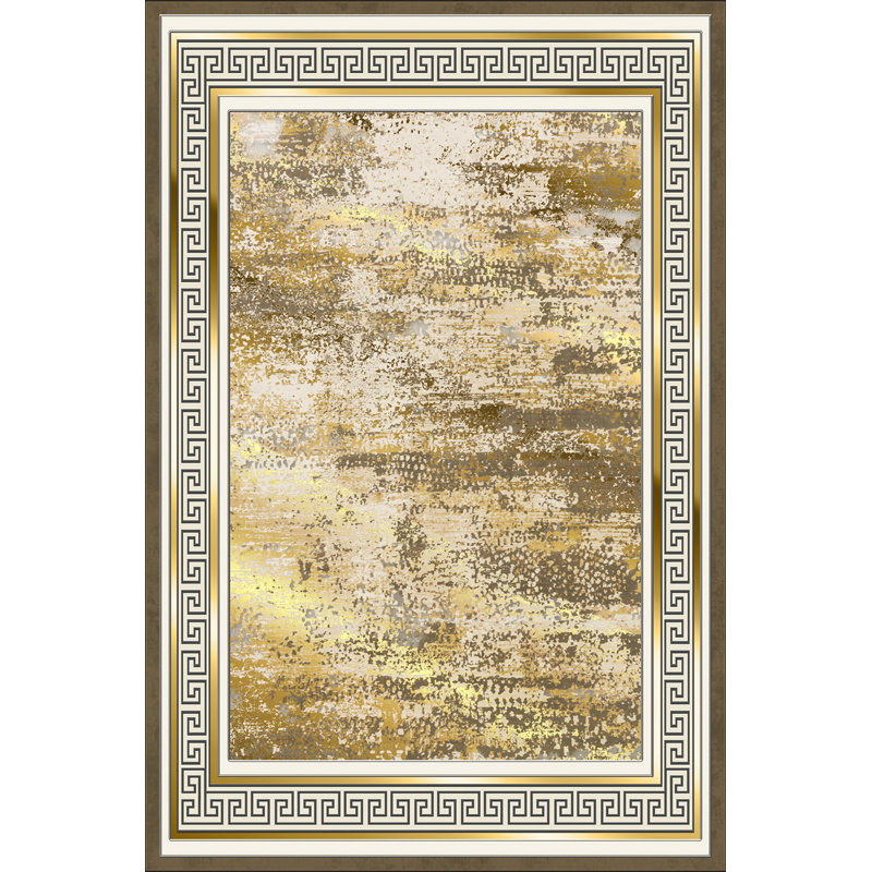 Luxurious Velvet Area Rug (4.6 x 7.2 ft), 100% Antibacterial Fabric, Non-Slip Cotton Backing, Pile Height: 0.4 in | Machine Washable, 3D Digital Print Design | Perfect for Living Room & Bedroom Decor, Soft & Durable