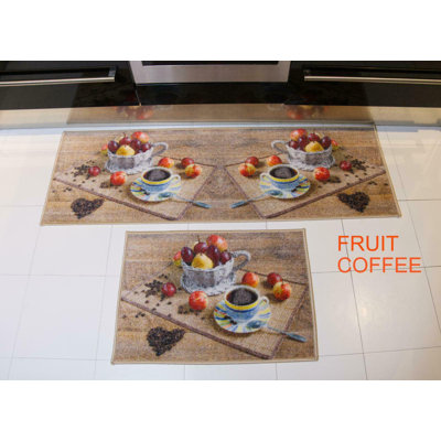 Irina Fruit Printed Kitchen Mat