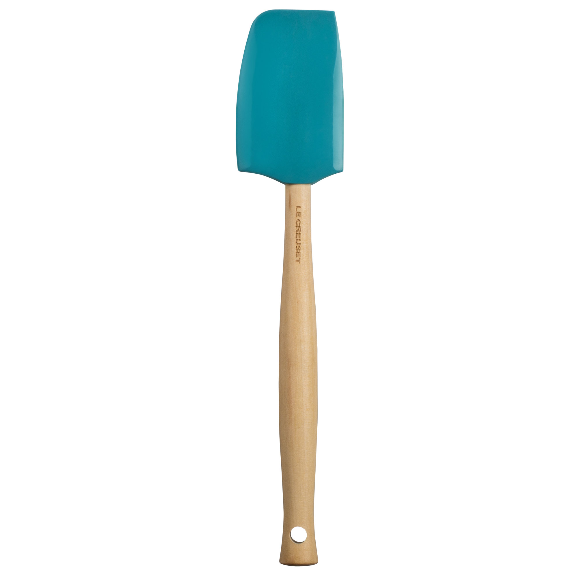 Silicone Small Spatula, White, 11.38"