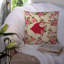  Coussin décoratif floral 14 po Fish - Angel Fish Shabby Elegance-783806513