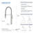Neo Pro-style Single Handle Kitchen Faucet-134955559