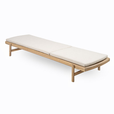 Chaise longue avec coussin Mallacia
