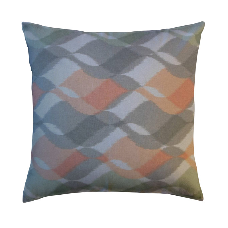 Oreiller en coton Eirny, 24 po x 24 po, Coussin décoratif