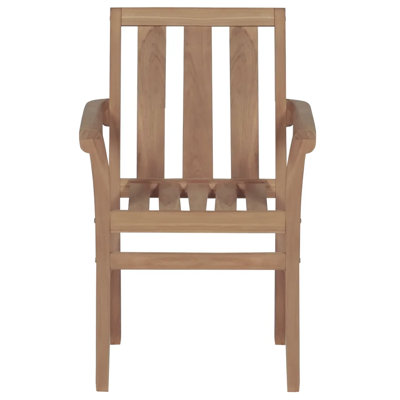 Frasier Stacking Patio Dining Armchair with Cushion