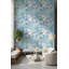 Papier peint floral, peinture murale abstraite