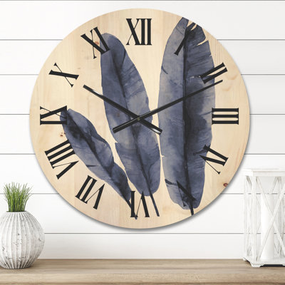 Solid Wood Wall Clock