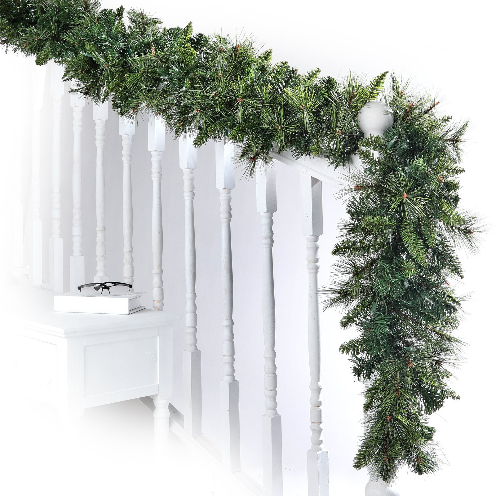 108'' in. Faux Pine Garland