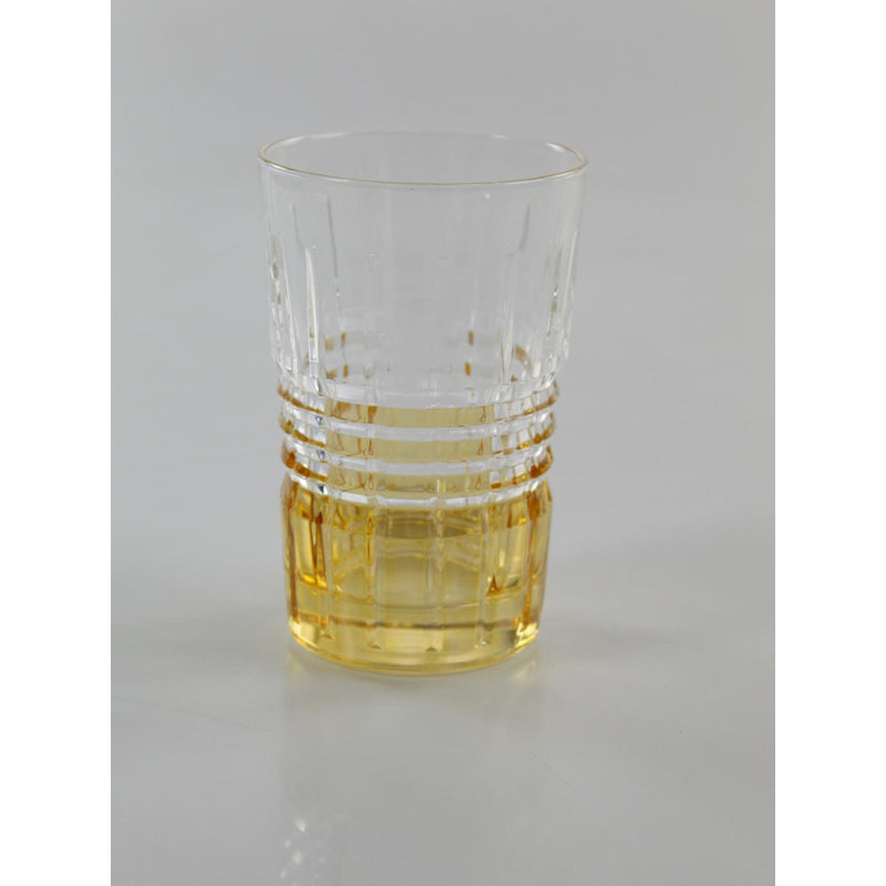 Ensemble de 6 verres à gin, Transparent / ambre