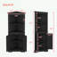 Grande armoire d'angle avec portes-113249503