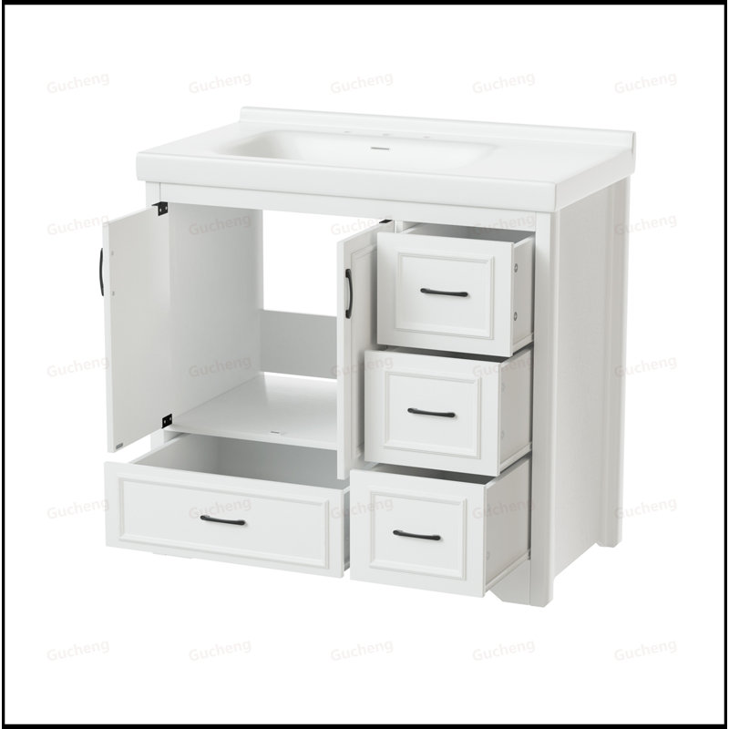 Meuble-lavabo 36 po avec 4 tiroirs