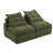Modular Soft Corduroy Fabric Sofa-106897399