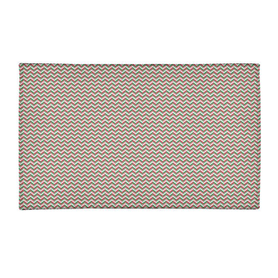Chenille Chevron Indoor Rug
