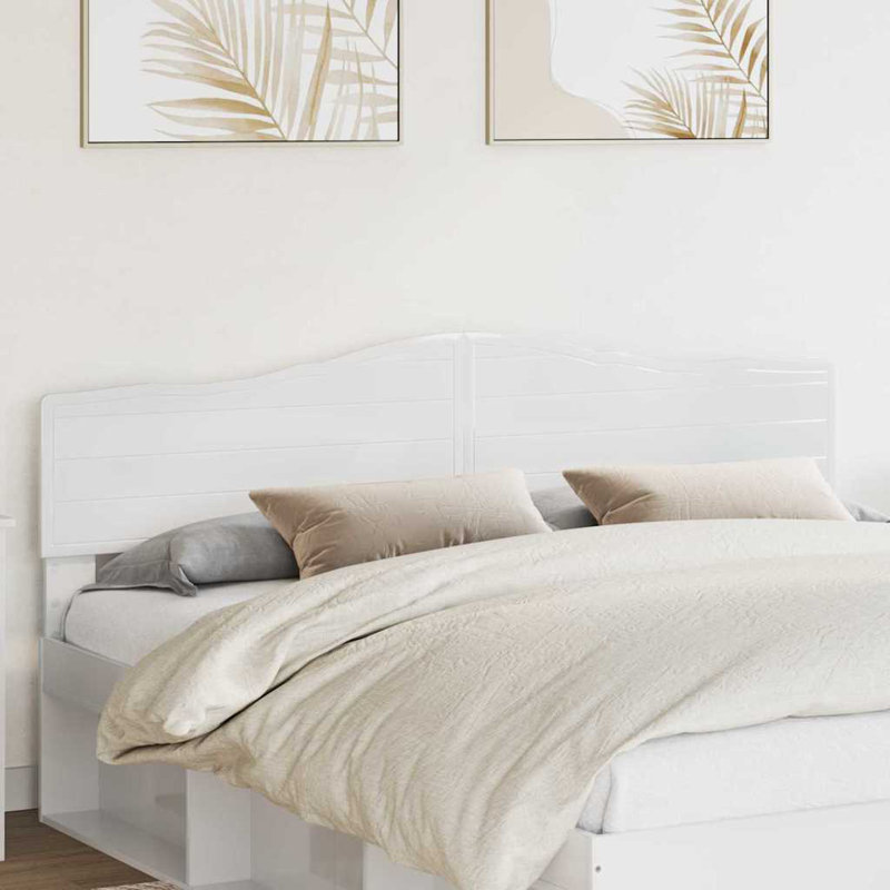 Headboard, California King, Gloss White