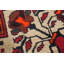 Tapis de zone en laine rouge/bleu marine 3 pi 5 po x 5 pi 11 po one-of-kind à la main-noué la new age balouch Antietam