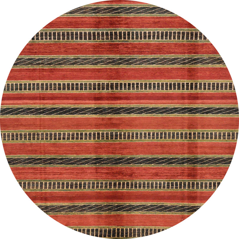 Tapis abstrait moderne 280, Rond 8 pi