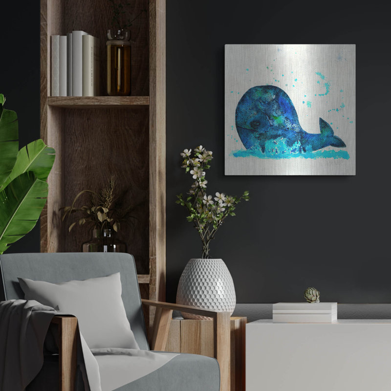 «Little Whale» par Wyanne, H 24 po x l 24 po