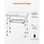 Table de camping pliante portative en aluminium 2 pi
