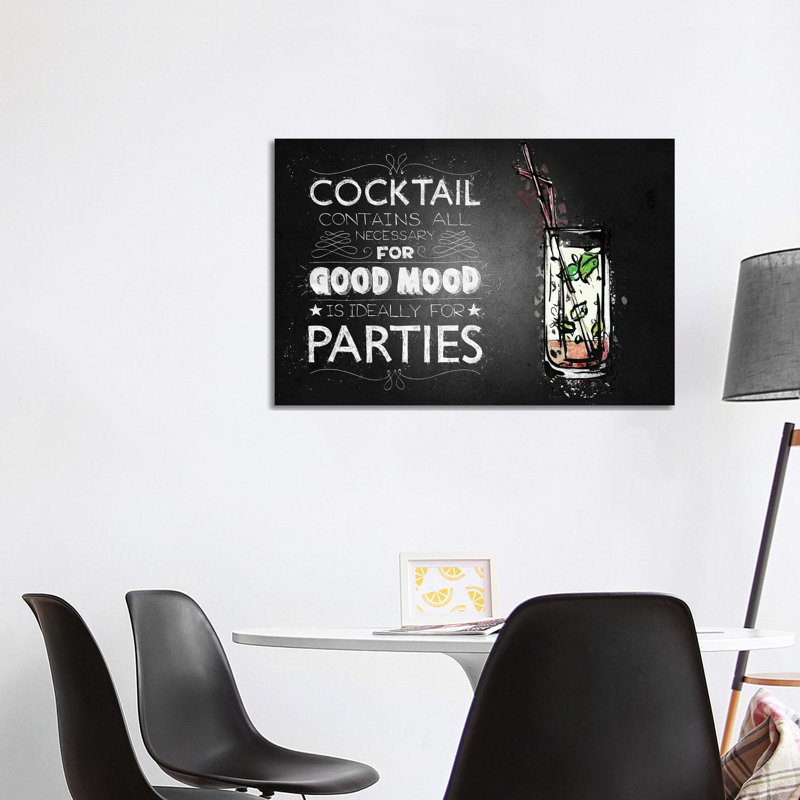 Mint Julep II by Gab Fernando - Wrapped Canvas Gallery-Wrapped Canvas Giclée, 101.6 cm H x 66.04 cm W x 1.91 cm D