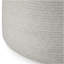 Serena - Pouf rond tressé - Naturel-120220316