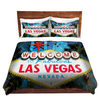 Ensemble de housse de couette vegas sign