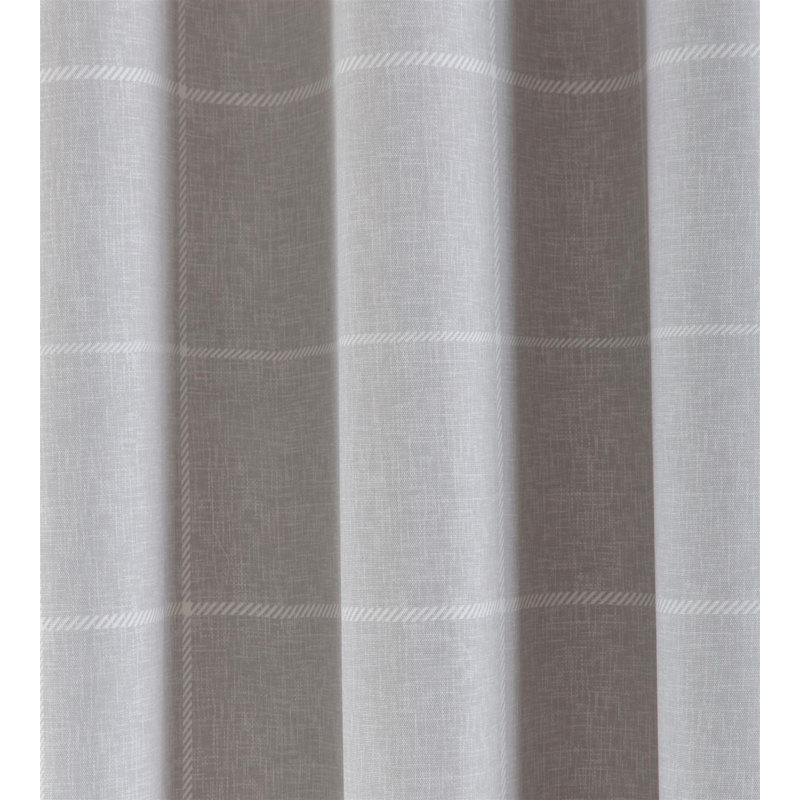 Room Darkening Curtain Panel Pair, Grey, 168 W x 229 D cm