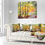 Coussin lombaire Landscape Autumn Forest