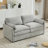 Cozy Upholstered Loveseat Sofa, Oversized Comfy Cloud Sofa, Comfy Sofa