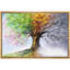 Printemps, été, automne, hiver, arbre, illusion sur toile-1662971933-1662971931