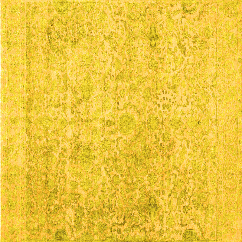 Performance Ikat Indoor Rug, Square 6'