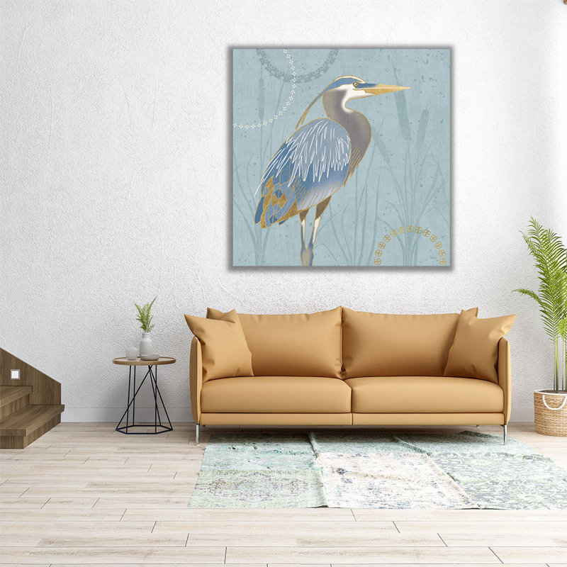 «By the Shore II», reproduction d'art sur toile, H 12 po x l 12 po