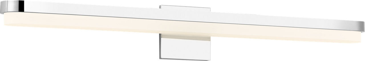Briar Vanity Light, 5" H x 36" W x 4" D, Chrome