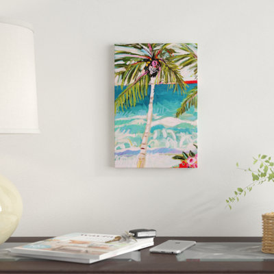 « palm tree fantaisie i », impression sur toile