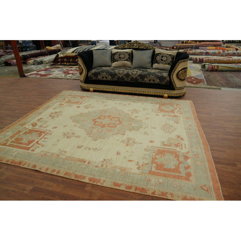 Tapis turc Oushak transitionnel 8 x 10