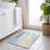 Machine Washable Indoor/Outdoor Xhevrie Denim Rug