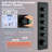 5-Function Luxury LED Thermostatic Shower System with Bluetooth Music, 4 Body Jets, Handheld Shower