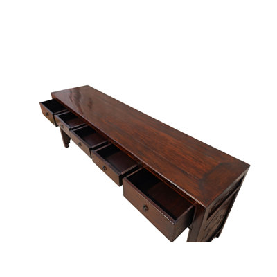 90.9'' W Solid Wood Console Table