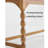 Household minimalist style desk and chair set