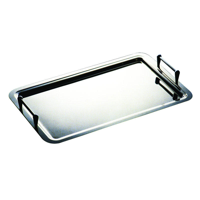 Stainless Steel Tray, 21.25" L x 12.75" W x 1.97" D