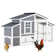 Flitwick 81” Large Chicken Coop with Chicken Run