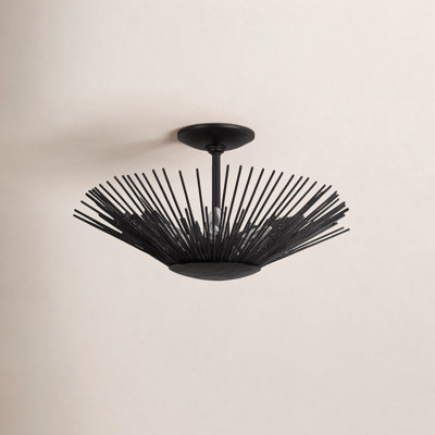 3 Light Semi Flush Mount